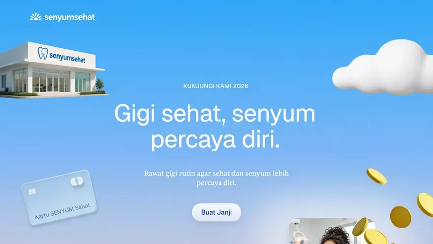Contoh rancangan halaman Klinik Gigi