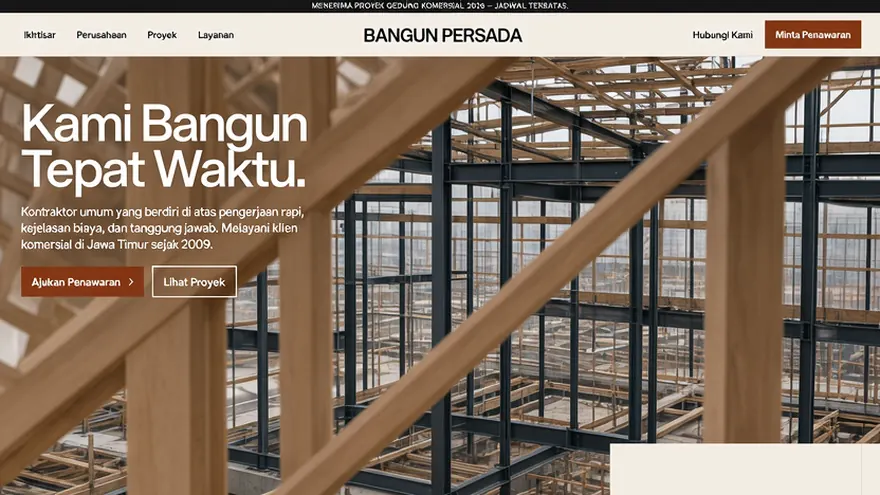 Contoh rancangan halaman 5